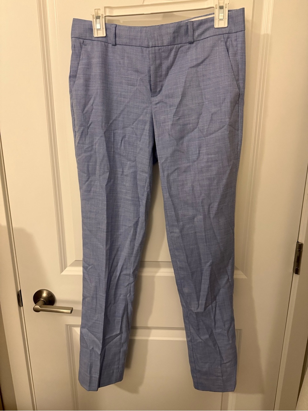 🍁 Banana Republic Ryan Straight leg trouser Light Blue Dress Pants